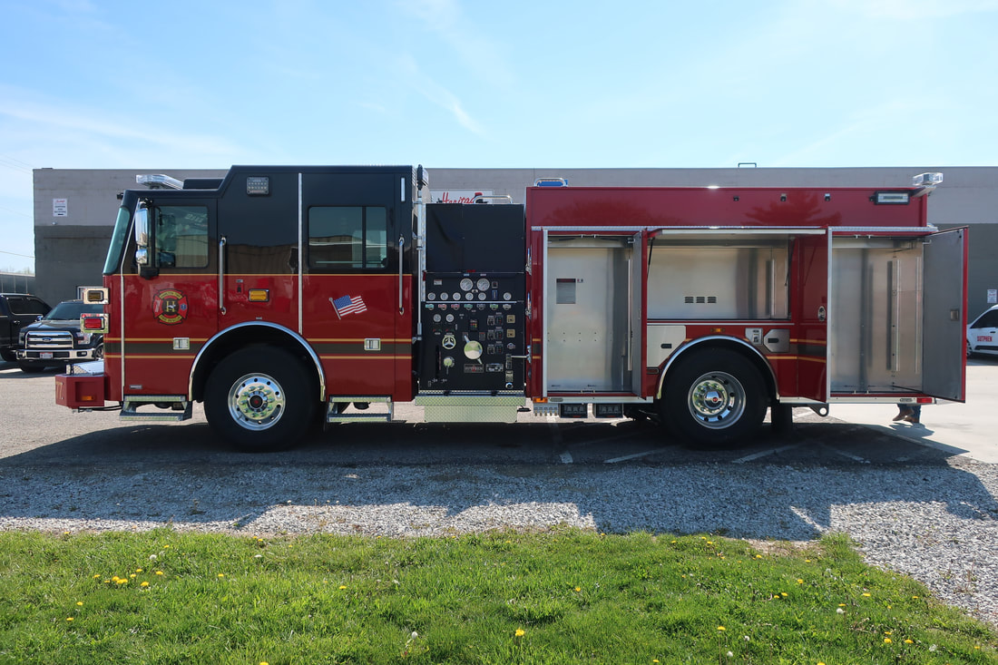 Fire Replicas Columbus Division of Fire Sutphen Heavy Rescue FR060 New Release